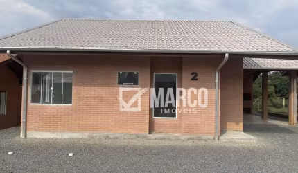 Casa em condomínio fechado com 3 quartos à venda no Pomerode Fundos, Pomerode , 107 m2 por R$ 490.000