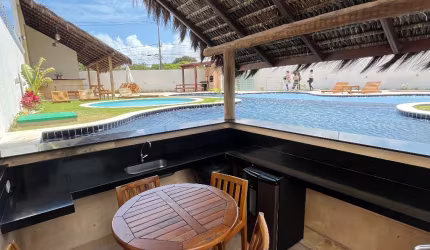 Lindo e novo apartamento completo em Ponta Negra!!!