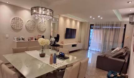 Lindo Apartaemnto de 3 quartos, 133 m2
