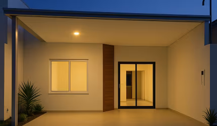 Casa na Planta Residencial  Fechado
