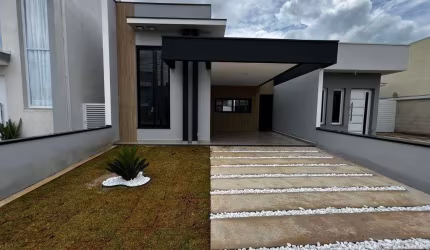 Linda Casa Térrea em Fase de Acabamento no Residencial Parque Imperial!