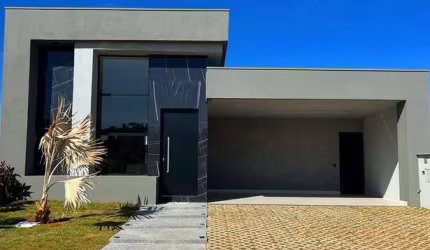 VENDO EXCELENTE CASA TÉRREA MODERNA NO CONDOMÍNIO VILA SAPEZAL, INDAIATUBA-SP!