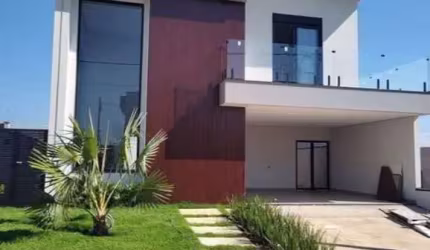 Casa em condomínio fechado à venda no Residencial Central Parque com 3 quartos