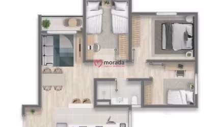 Ítalo Residencial Clube | Jardim Abaeté - Piracicaba/SP