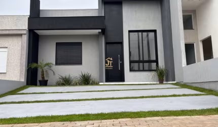 Casa em condomínio fechado com 3 quartos à venda na Adão Manoel Mendes, 295, Cadiz, Gravataí por R$ 499.000