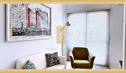 Apartamento duplex à venda, mobiliado, 65 m², 1 suíte com closet,2 vagas,Paraíso