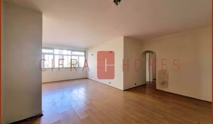 Apartamento à venda, bem luminoso, 120 m², 3 dorm., 1 vaga, no melhor do Paraíso