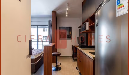 Studio para locação, aconchegante, com lazer completo, no melhor do Jd. Paulista