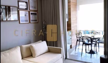 Apartamento para locação, andar alto, 1 suíte, 1 vaga, no Itaim Bibi