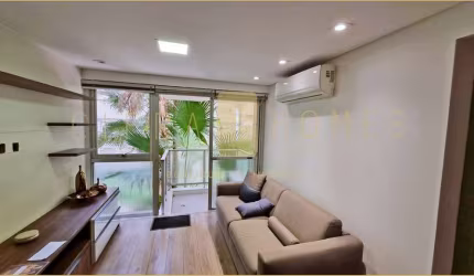 Apartamento para locação ou venda, mobiliado, 2 dorm. (1 suíte), 1 vaga, no Jd. América