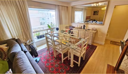 Apartamento à venda, 130 m², apenas 2 quadras da Av. Paulista, 3 suítes, 2 vagas