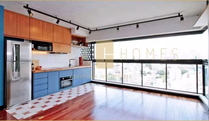 Apartamento disponível para Locação, equipado com 1 Dormitório, Varanda e Lazer Completo no Coração