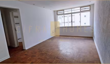 Apartamento à venda, 90 m², andar alto, 2 quartos, no melhor do Jardim Paulista