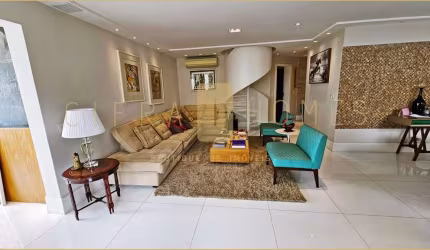 Cobertura Duplex à venda com 4 dormitórios, spa, piscina aquecida e autossuficiência energética.