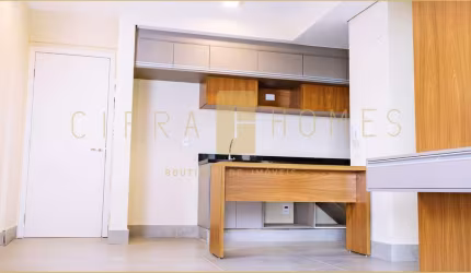 Apartamento mobiliado para locação, 1 quarto, recém entregue, em condomínio completo e moderno no c
