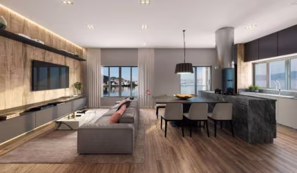 Apartamento Duplex com 2 quartos à venda, 92 m² por R$ 1.410.797 - João Paulo - Florianópolis/SC