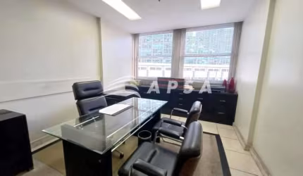 Sala comercial com 2 salas à venda na Avenida Nilo Peçanha, Centro, Rio de Janeiro, 72 m2 por R$ 215.000