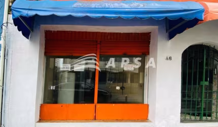 APSA ALUGA EXCELENTE LOJA FRENTE DE RUA, POSSUI BANHEIRO PRIVATIVO, ÁREA DE VENTILAÇÃO, PORTA EM VID