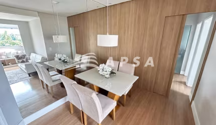 OPORTUNIDADE IMPERDÍVEL!  APARTAMENTO NASCENTE, FINAMENTE MOBILIADO (DECORAÇÃO NÃO INCLUSA), COM 2 Q