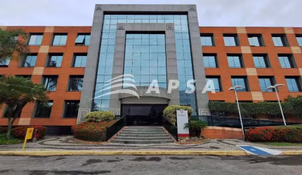 SALA TOTALMENTE REFORMADA NO VIA PARQUE OFFICES. POSSUI 33 M², COM AR CONDICIONADO CENTRAL, LAVABO E