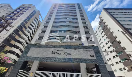 RESIDENCIAL VITTORIO ROSSI - AMPLO APARTAMENTO DE 3/4 COM ARMÁRIOS EMBUTIDOS, SENDO 1 SUÍTE, SALA, B