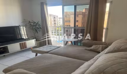 APARTAMENTO COM 44 M², COMPOSTO POR: 2 QUARTOS COM ÁRMARIOS, SALA, COZINHA COM ÁRMARIOS, 1 BANHEIRO