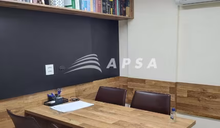 EXCELENTE SALA COMERCIAL, MOBILIADA, NO CONDOMÍNIO PRIME DESIGN OFFICES - BARRA OLÍMPICA, PARA ALUGU