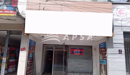 PONTO COMERCIAL BEM LOCALIZADO NO CENTRO, SENDO TÉRREO E PRIMEIRO ANDAR. COMPOSTO POR UM SALÃO AMPLO