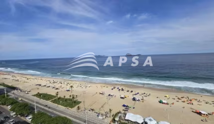 ORLA DE IPANEMA COM EXCELENTE APART-HOTEL, COM INFRA TOTAL DE PISCINA, SAUNA SECA E A VAPOR, ACADEMI