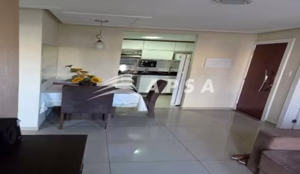 BOA OPORTUNIDADE NO BAIRRO CAJI/ LAURO DE FREITAS. APARTAMENTO COM 58M² MOBILIADO COM 3 QUARTOS, SEN