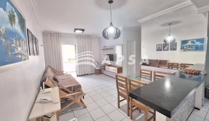 APARTAMENTO MOBILIADO NO PORTO DAS DUNAS, 2 QUARTOS COM ARMÁRIOS (SENDO 1 SUÍTE COM AR-CONDICIONADO)