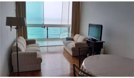 Apartamento 1 DORMITÓRIO COM VAGA FRENTE MAR