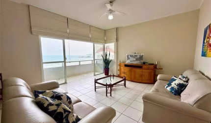 Apartamento com 126 m², 3 dormitórios, reformado e com vista mar à venda em Pitangueiras-Guarujá/SP