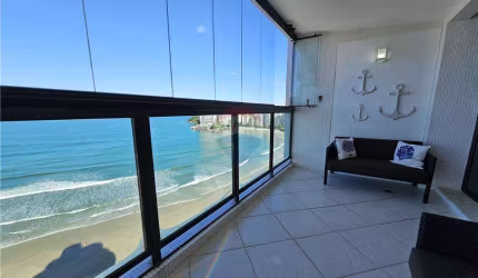 Apartamento à venda Guarujá - Vista total para o mar - Astúrias