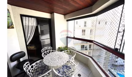Apartamento 2 Dormitórios (1 suíte) Sala com sacada Cozinha americana de costas p/ mar Piscina Salão Jogos Astúrias, Guarujá/SP