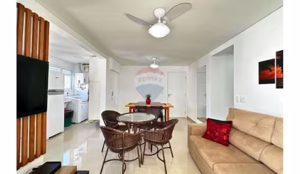 Apartamento com vista mar e 3 dormitórios disponível para locação anual em Pitangueiras-Guarujá