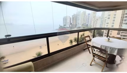 Apto Vista Total Mar, 3 suítes, 2vagas, 167m2, 1.7 milhão, Praia das Astúrias, Guarujá, SP
