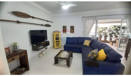 Apto 135 m2, varanda gourmet, 4 dorm,  2 vagas, Condomínio Clube, Praia das Astúrias, Guarujá - SP