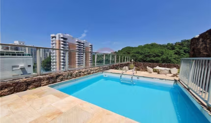 COBERTURA A VENDA DUPLEX FRENTE MAR COM PISCINA  - 215M²