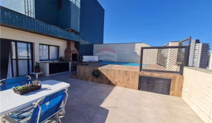 Cobertura Penthouse com piscina com 3 Quartos à venda, 150m² - Jardim Las Palmas