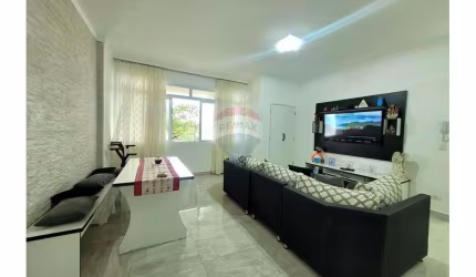 Apartamento  3 dormitórios pitangueiras em Guarujá com vista para o mar