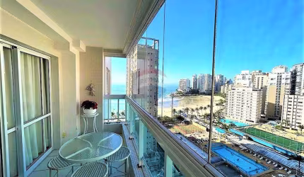 Apartamento 2 Dormitórios (1 suíte) Sala com sacada vista mar Lazer 2 Garagens Portaria 24 Horas Astúrias, Guarujá/SP