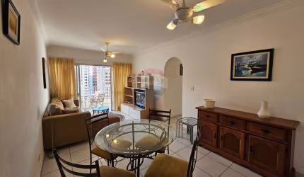 Apartamento à venda Guarujá - 3 dormitórios - Sacada ampla - Vista para o mar