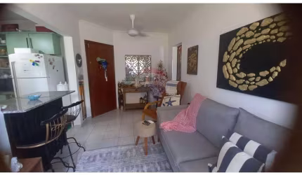 Apto 1 dorm, reformado, com lazer, Praia do Tombo, Guarujá, SP