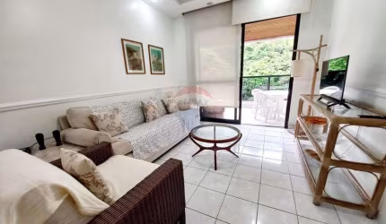 Apartamento para alugar com 2 dorm. sendo 1 suíte, 2 vagas por 4.700,00 - Praia das Pitangueiras - Guarujá/SP