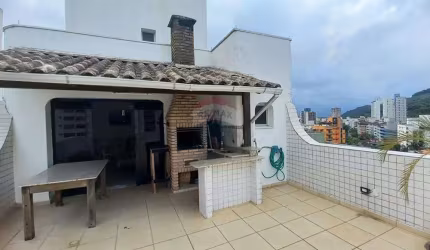 Cobertura entre as praias do Tombo e Astúrias por 500 mil, Guarujá, SP