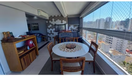 Apto Alto Padrão, 3 dorm, varanda gourmet com vista para a Praia do Tombo, Guarujá, SP