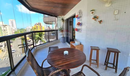 Apartamento à venda Guarujá - 3 dormitórios, 2 suítes com lazer - Astúrias
