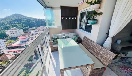 Apartamento com 2 dormitórios à venda, por R$ 750.000 - Tombo - Guarujá/SP