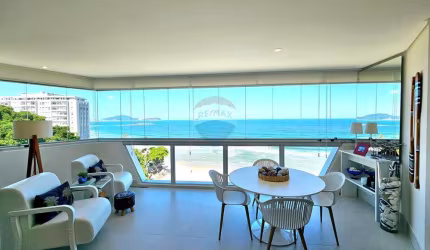 Apartamento à venda Guarujá - Frente mar, reformado, 3 suítes - Astúrias